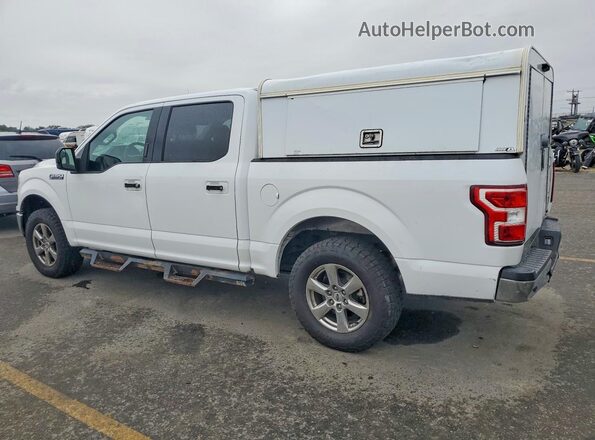 1FTEW1EP7JKE59015 2018 FORD F150 White Հետևի աջ