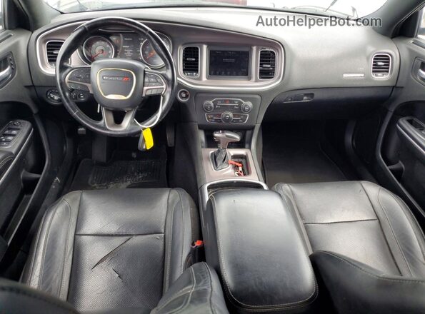 2C3CDXBG1KH717675 2019 DODGE CHARGER Silver Вид щитка приладів