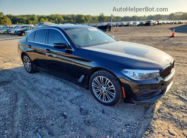 WBAJA7C57KWW26756 2019 BMW 5 SERIES Черный Вид спереди