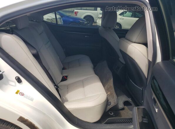 JTHBK1GG1G2243065 2016 LEXUS ES White Widok wnętrza z tyłu