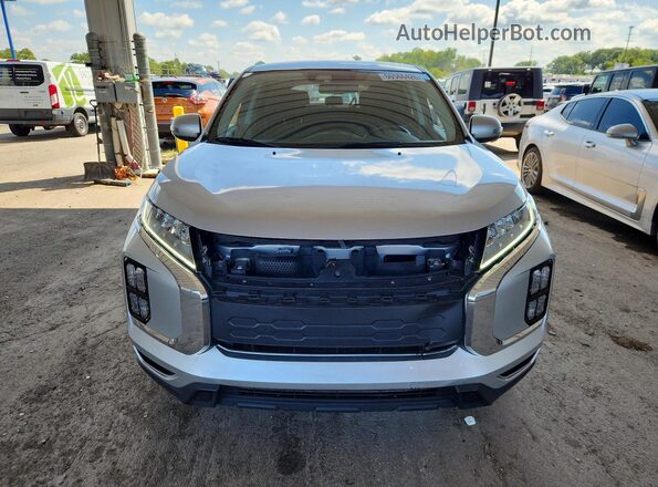 JA4AP4AU9LU023695 2020 MITSUBISHI OUTLANDER Silver Widok z tyłu