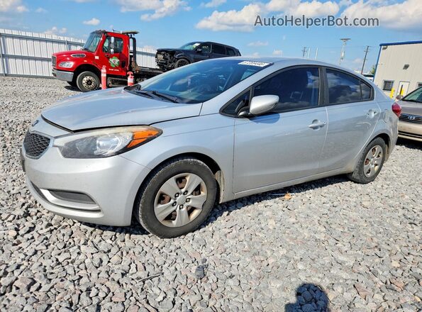 KNAFK4A65G5512426 2016 KIA FORTE Silver Задня ліва чверть