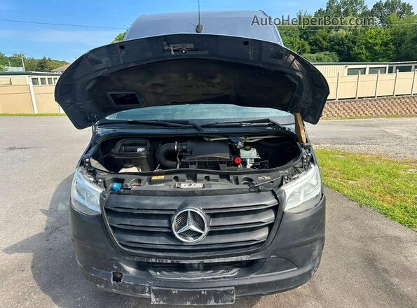 WD4PF1CD4KT012340 2019 MERCEDES-BENZ SPRINTER Blue Front interior view