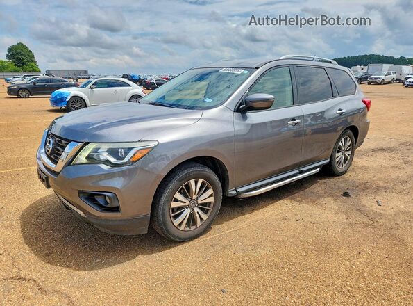 5N1DR2MN1JC623437 2018 NISSAN PATHFINDER Gray Rear left