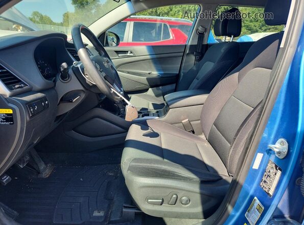 KM8J3CA22GU184515 2016 HYUNDAI TUCSON Blue Dashboard view