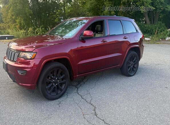 1C4RJFAG5JC203176 2018 JEEP GRAND Burgundy Rear left