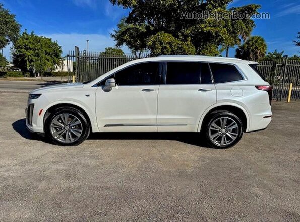 1GYKPCRSXMZ230618 2021 CADILLAC XT6 White Вид підкапотного простору