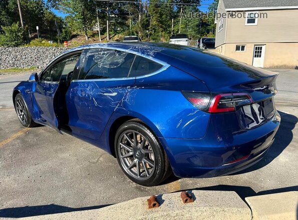 5YJ3E1EB1LF617668 2020 TESLA MODEL Blue Tył prawy