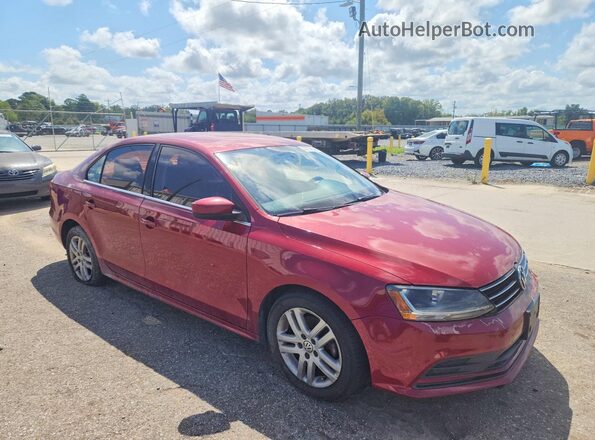 3VW2B7AJ1HM247410 2017 VOLKSWAGEN JETTA Maroon Vista frontal