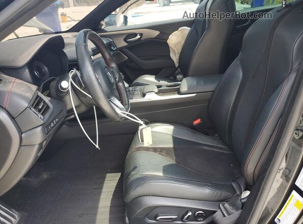 19UUB5F55MA011668 2021 ACURA TLX Черный Вид панели приборов