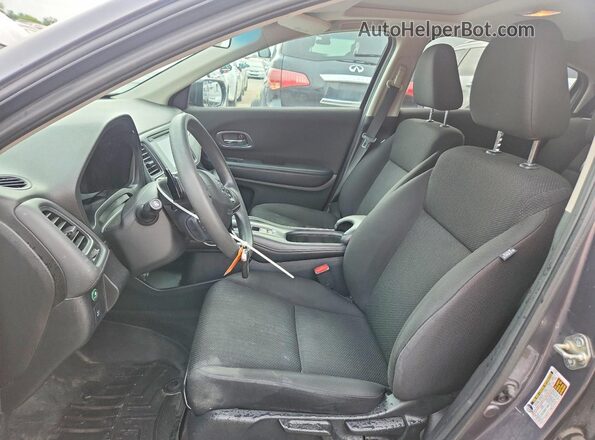 3CZRU6H5XHM703316 2017 HONDA HR-V Gray Առջևի վահանակի տեսք