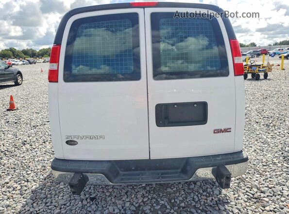 1GTW7AFP3M1307159 2021 GMC SAVANA White Սալոնի դիմացի տեսք