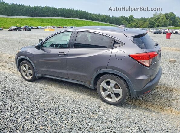 3CZRU5H5XGM719153 2016 HONDA HR-V Gray Trasero derecho