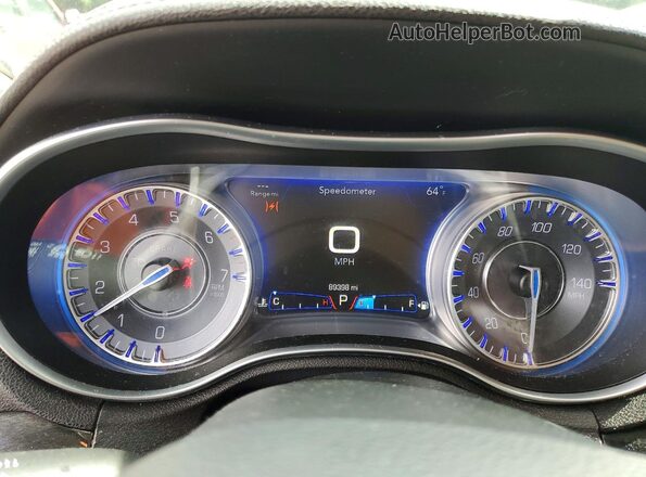2C3CCAAG1GH219517 2016 CHRYSLER 300 White Սարքավորումների վահանակի տեսք