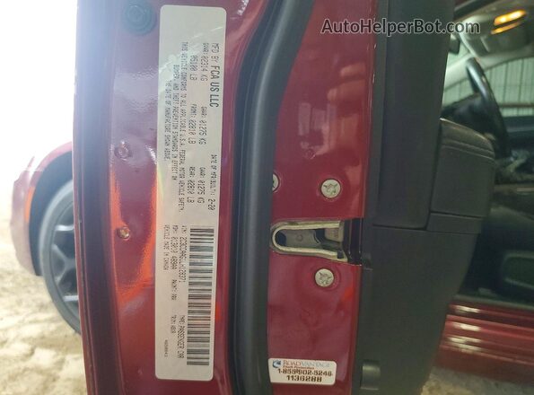 2C3CCAAG1LH128371 2020 CHRYSLER 300 Maroon Вид підкапотного простору
