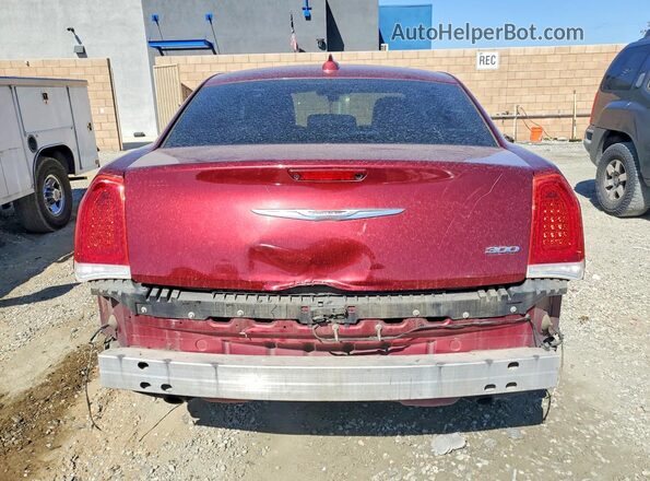 2C3CCAAG2GH230302 2016 CHRYSLER 300 Maroon Widok z tyłu