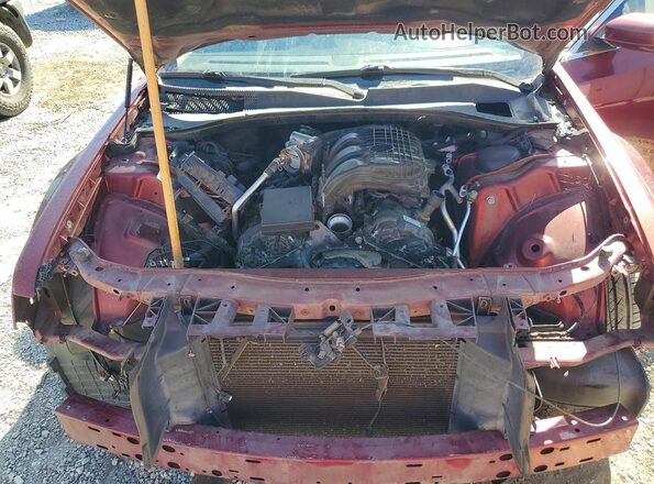 2C3CCAAG2GH230302 2016 CHRYSLER 300 Maroon Widok wnętrza z tyłu