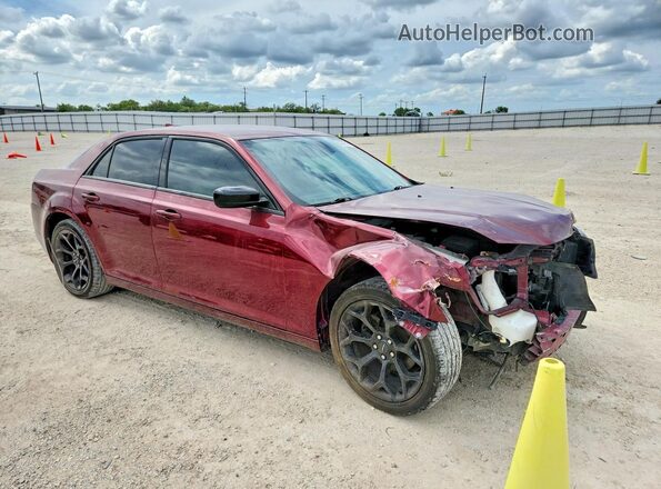 2C3CCAAG2LH147575 2020 CHRYSLER 300 Maroon Delantero derecho