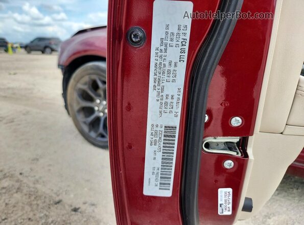 2C3CCAAG2LH147575 2020 CHRYSLER 300 Maroon Vista del compartimento del motor