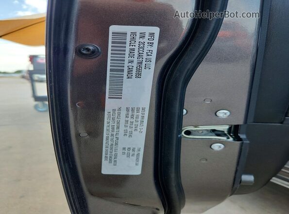 2C3CCAAG7MH566958 2021 CHRYSLER 300 Gray Շարժիչի բաժամունքի տեսք
