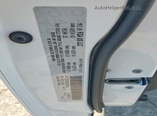 2C3CCABG1GH351188 2016 CHRYSLER 300 White VIN კოდის სტიკერის ხედი