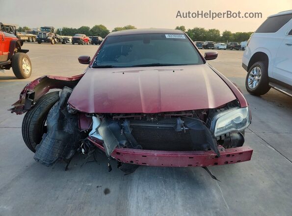 2C3CCABG2PH616684 2023 CHRYSLER 300 Burgundy Widok z przodu