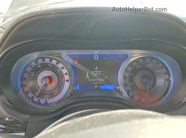 2C3CCABG3KH700893 2019 CHRYSLER 300 Gray Սարքավորումների վահանակի տեսք