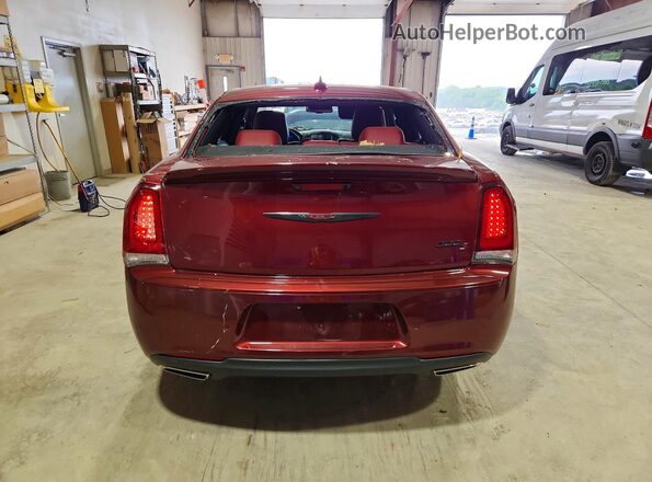 2C3CCABG7MH660708 2021 CHRYSLER 300 Burgundy Вид ззаду