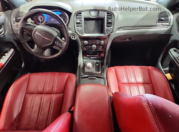 2C3CCABG7MH660708 2021 CHRYSLER 300 Burgundy Вид панелі приладів