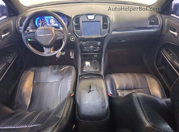 2C3CCABG8KH533639 2019 CHRYSLER 300 Черный Вид панели приборов