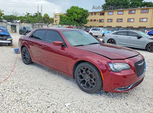 2C3CCABG9KH655989 2019 CHRYSLER 300 Burgundy წინა მარჯვენა