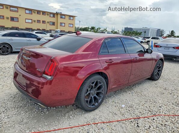 2C3CCABG9KH655989 2019 CHRYSLER 300 Burgundy უკანა მარჯვენა