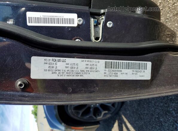 2C3CCABGXKH559384 2019 CHRYSLER 300 Gray Vista del compartimento del motor