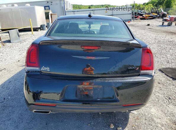 2C3CCABTXNH205379 2022 CHRYSLER 300 Black Вид ззаду