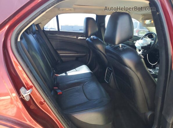 2C3CCAEG7GH141206 2016 CHRYSLER 300 Burgundy Widok tylnych siedzeń