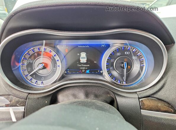 2C3CCAEGXGH216772 2016 CHRYSLER 300 White Vista del cuadro de instrumentos