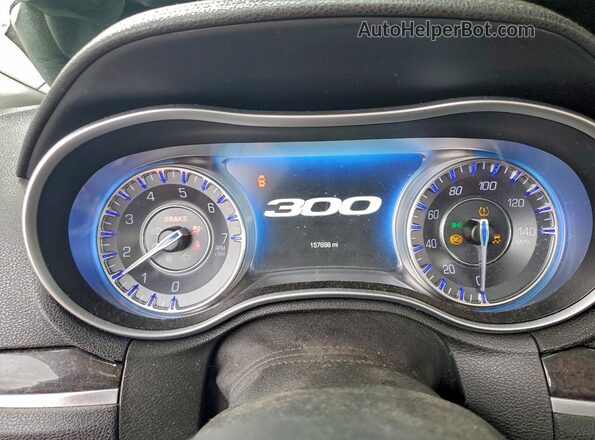 2C3CCAEGXGH298437 2016 CHRYSLER 300 Charcoal Widok zestawu wskaźników