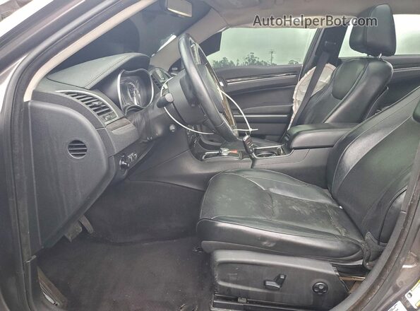 2C3CCAEGXGH298437 2016 CHRYSLER 300 Charcoal Widok wnętrza z przodu