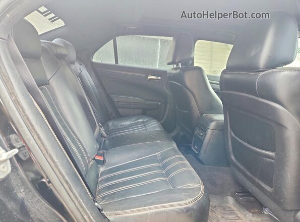 2C3CCAGG3GH321151 2016 CHRYSLER 300 Black Vista de los asientos traseros
