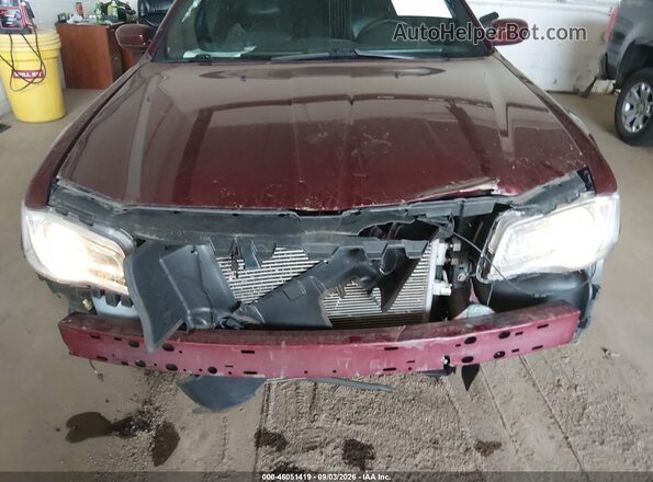 2C3CCARG9HH522003 2017 CHRYSLER 300 Burgundy Widok z przodu