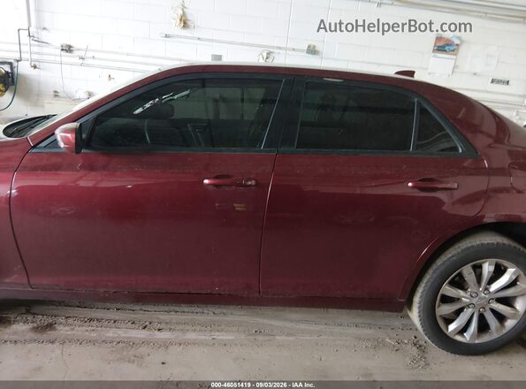 2C3CCARG9HH522003 2017 CHRYSLER 300 Burgundy Widok wnętrza 360 stopni