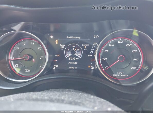 2C3CDXAG2KH513758 2019 DODGE CHARGER Black Вид задніх сидінь