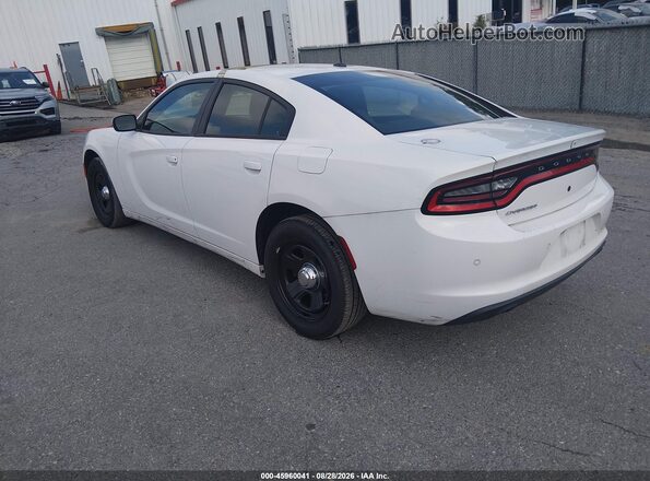 2C3CDXAG5KH734044 2019 DODGE CHARGER White Trasero izquierdo