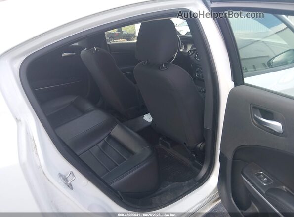2C3CDXAG5KH734044 2019 DODGE CHARGER White Vista de la etiqueta del VIN