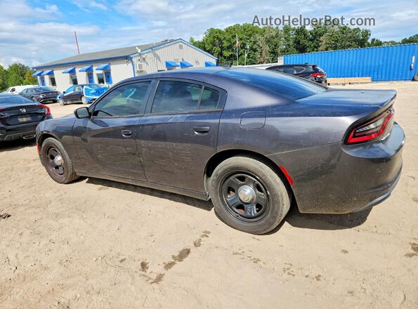 2C3CDXAG5KH734254 2019 DODGE CHARGER Charcoal Задня ліва чверть
