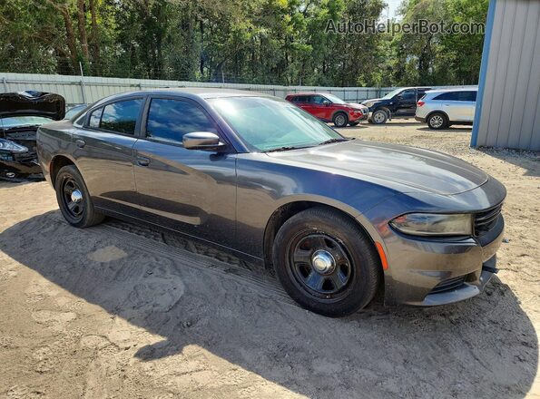 2C3CDXAG5KH734254 2019 DODGE CHARGER Charcoal Передня права чверть