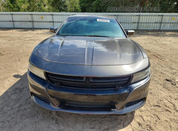 2C3CDXAG5KH734254 2019 DODGE CHARGER Charcoal Вид спереду