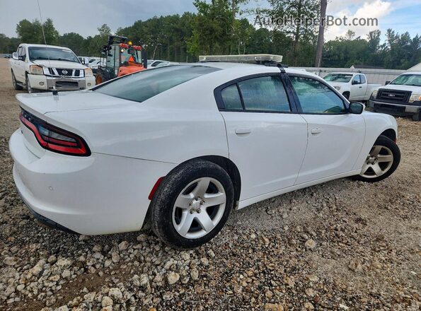 2C3CDXAG7KH544570 2019 DODGE CHARGER White Задня права чверть