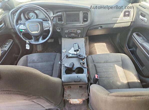 2C3CDXAG7KH544570 2019 DODGE CHARGER White Вид панелі приладів