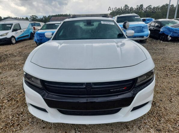 2C3CDXAG7KH544570 2019 DODGE CHARGER White Вид спереду